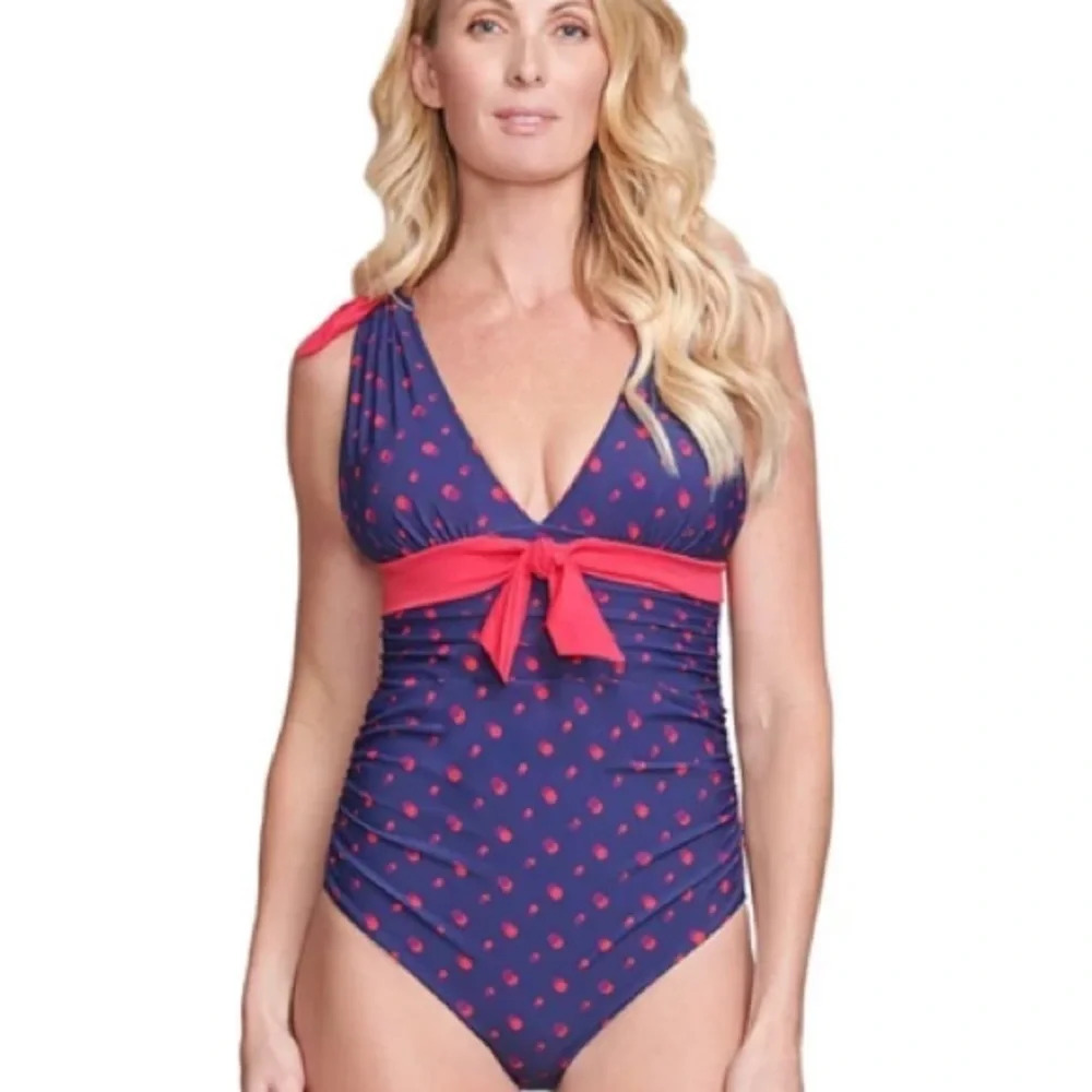 Mazu‎ Swim polka dot one piece swimsuit 14